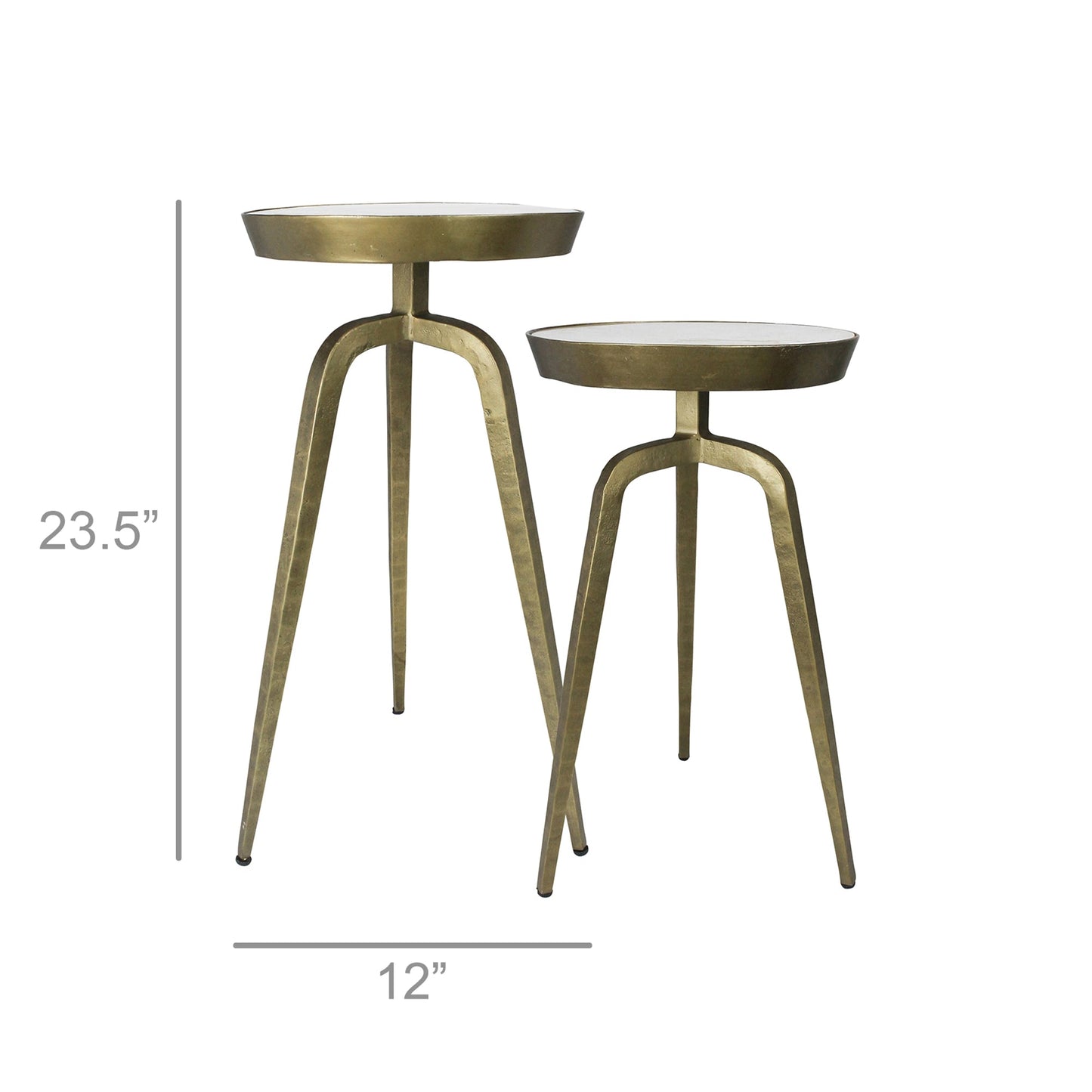 Tavolini Greve in Ottone