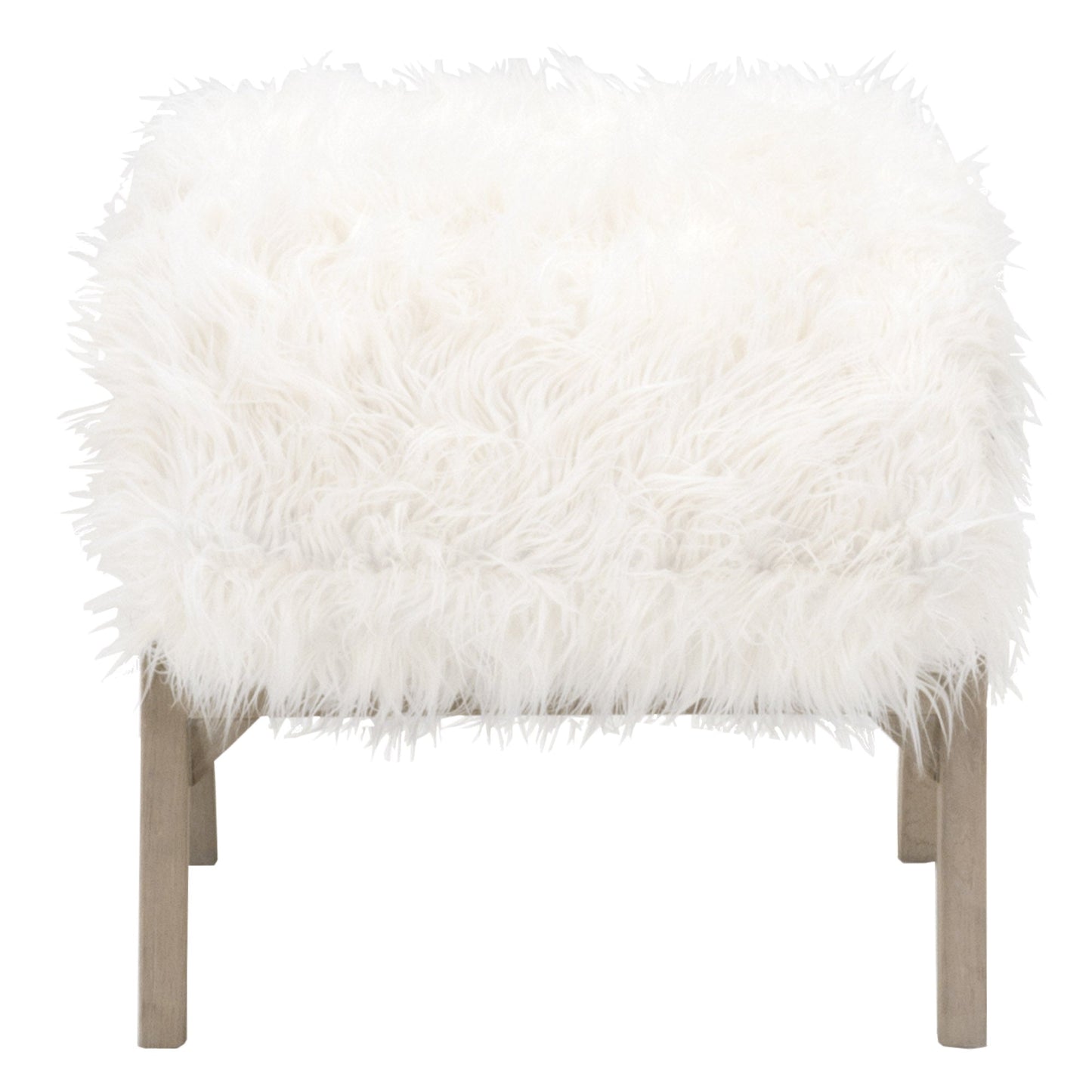 Pouf Baxter in finta lana