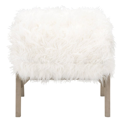 Pouf Baxter in finta lana