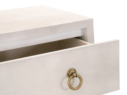 Comodino a 3 cassetti GlenEllyn Shagreen