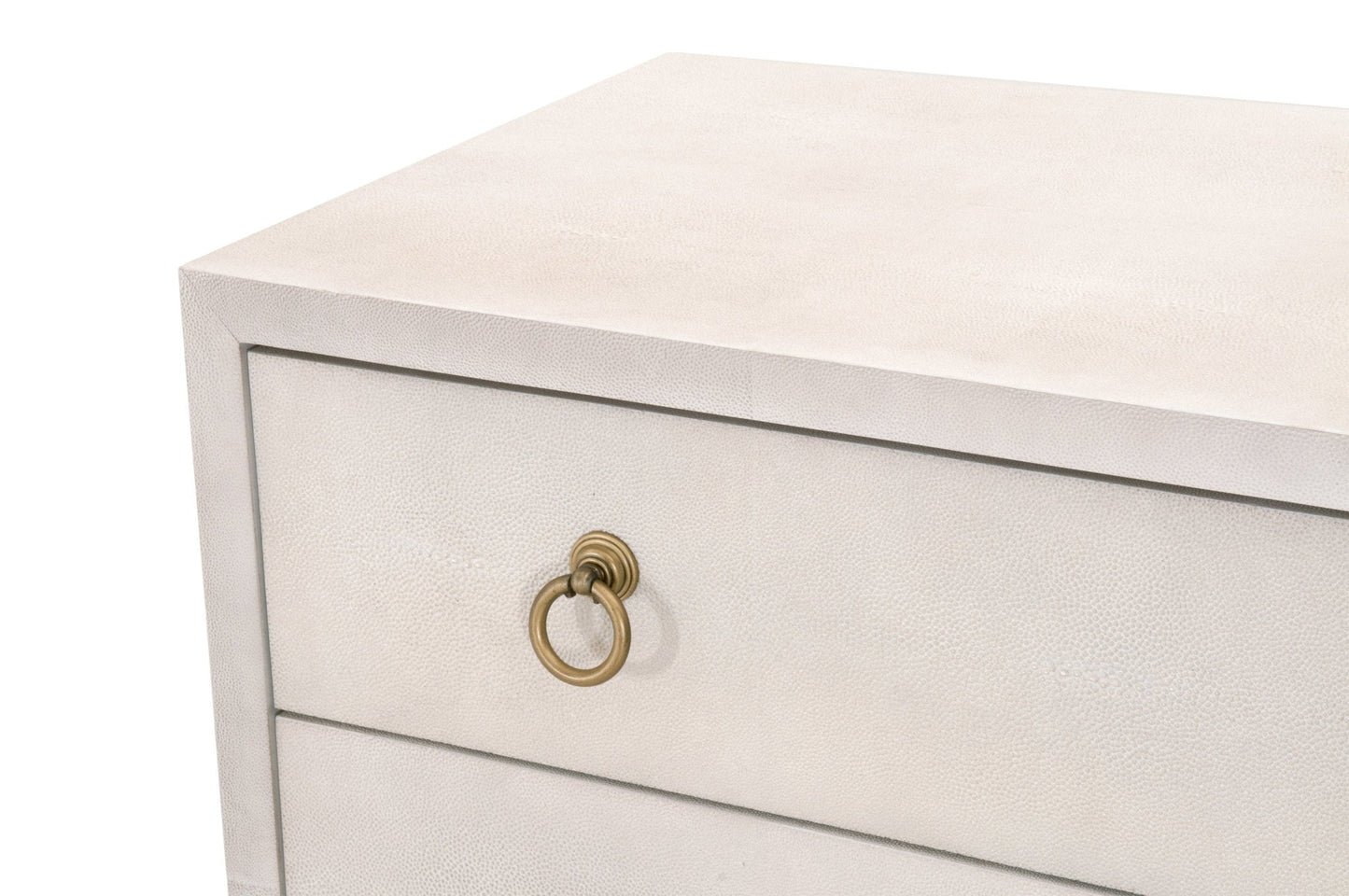 Comodino a 3 cassetti GlenEllyn Shagreen