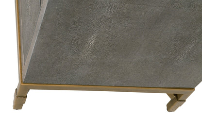 Cassettiera doppia a 6 cassetti GlenEllyn Shagreen