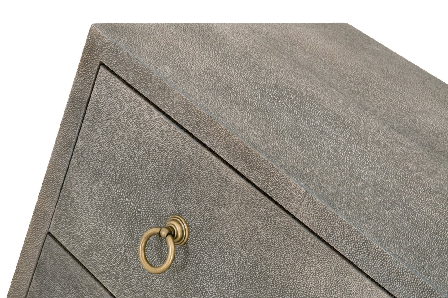 Cassettiera doppia a 6 cassetti GlenEllyn Shagreen