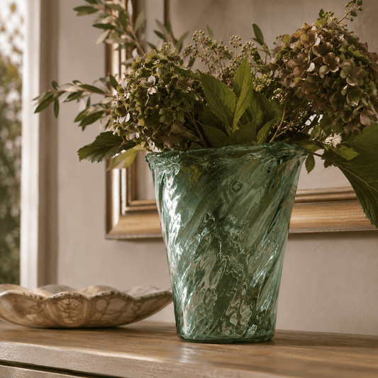 Vaso in vetro riciclato Caspen