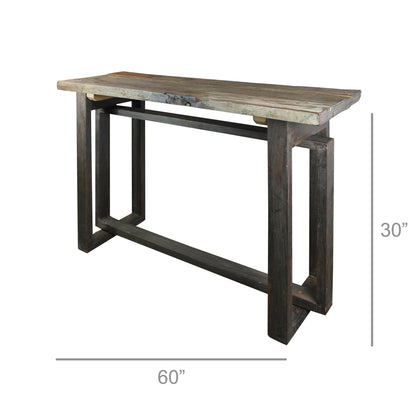 Consolle da Ingresso in Legno Riciclato Pomarance