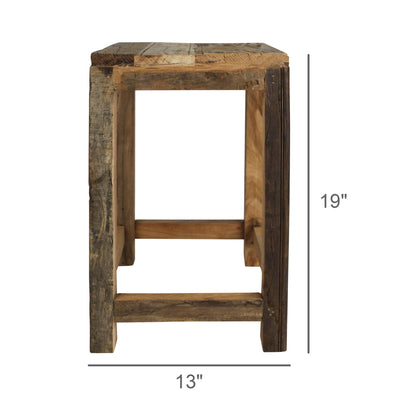 Tavolino da salotto Montepescali in legno di recupero