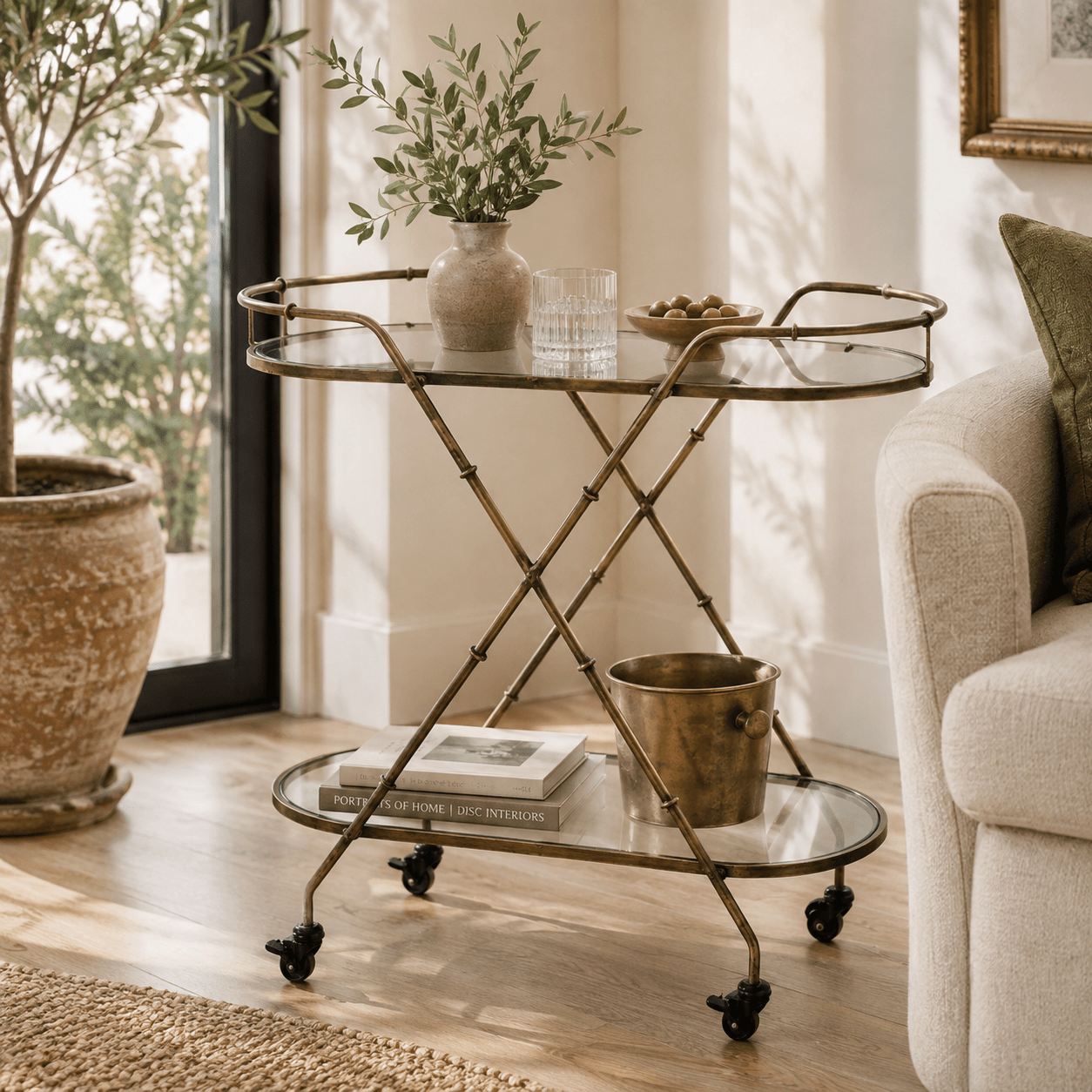 Carrello Bar Capalbio in Ottone