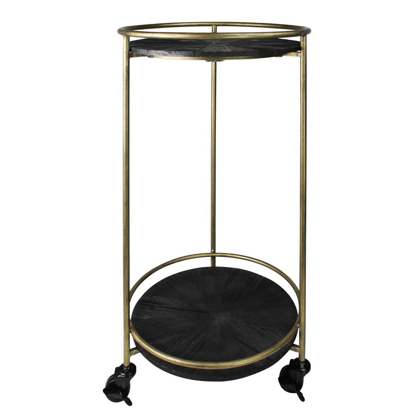 Carrello Bar Pitigliano in Ottone