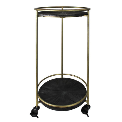 Carrello Bar Pitigliano in Ottone