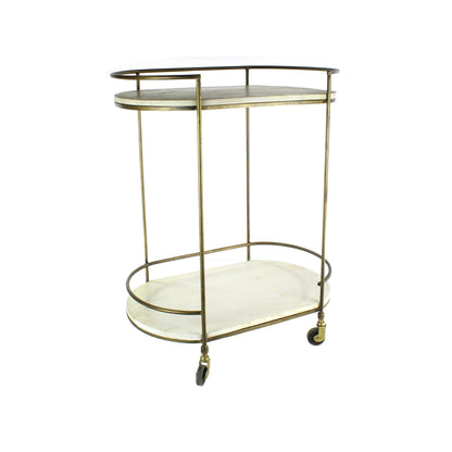 Carrello Bar Scarlino Brass