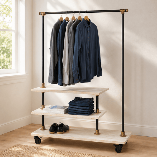 Foscarina Etagere in Legno e Ferro